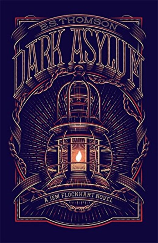 Book cover for "Dark Asylum" by ES Thomson