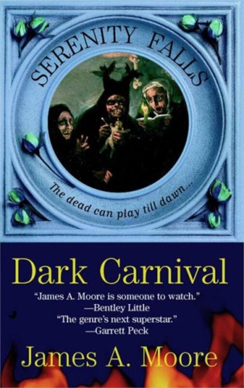 Book cover for "Dark Carnival" by James A Moore