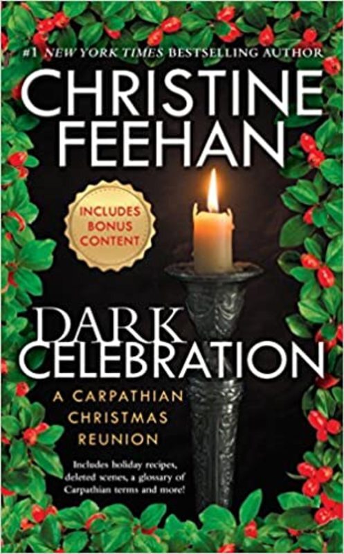 Book cover for "Dark Celebration" by Christine Feehan