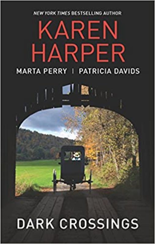 Book cover for "Dark Crossings" by Marta Perry