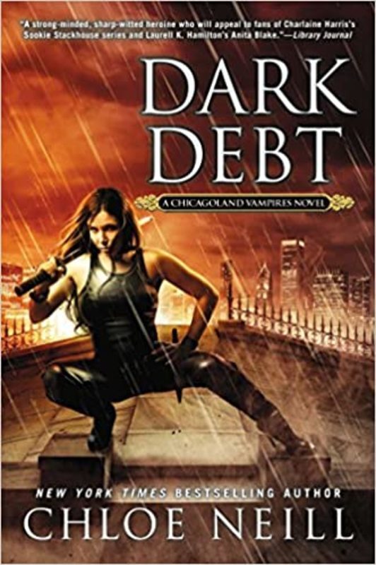 Book cover for "Dark Debt" by Chloe Neill