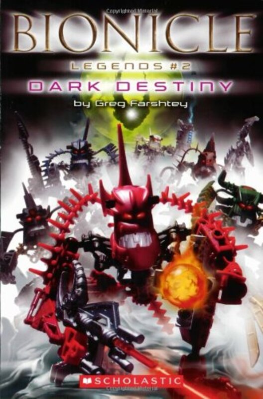 Book cover for "Dark Destiny" by Greg Farshtey