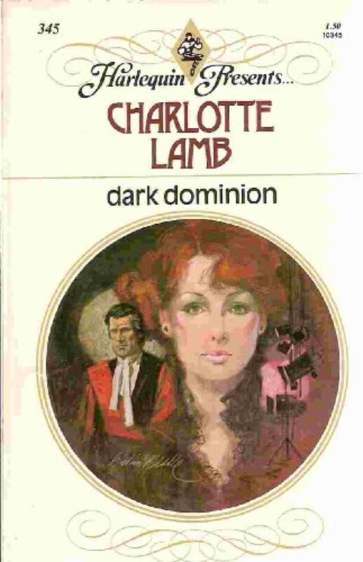 Book cover for "Dark Dominion" by Charlotte Lamb
