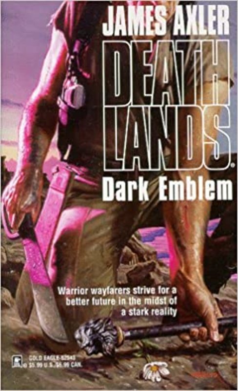 Book cover for "Dark Emblem" by James Axler