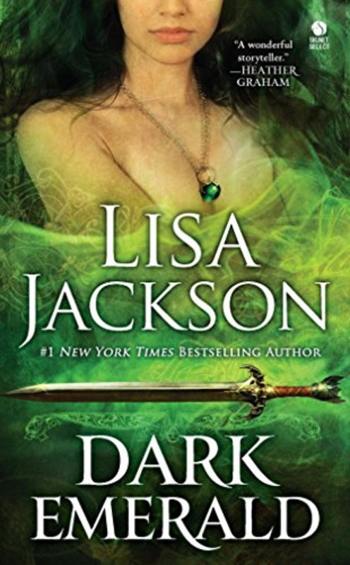 Book cover for "Dark Emerald" by Lisa Jackson
