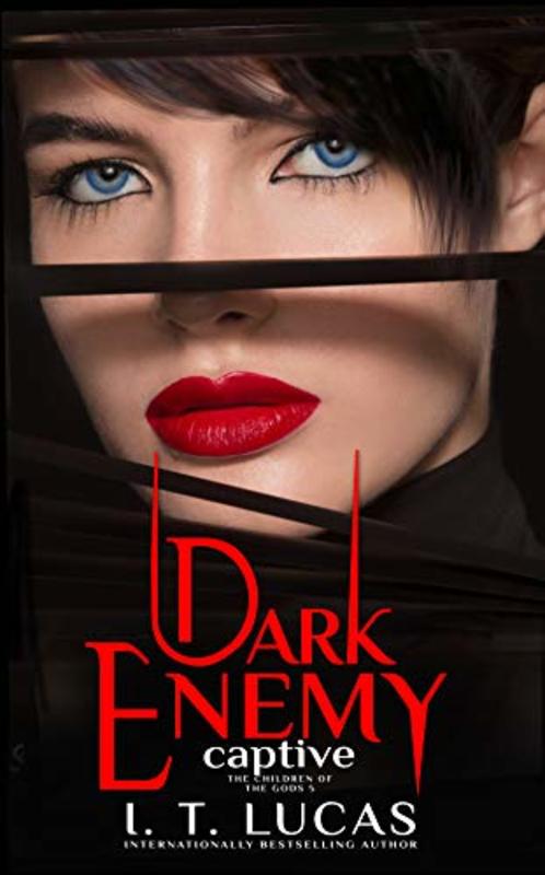 Book cover for "Dark Enemy Captive" by I T Lucas