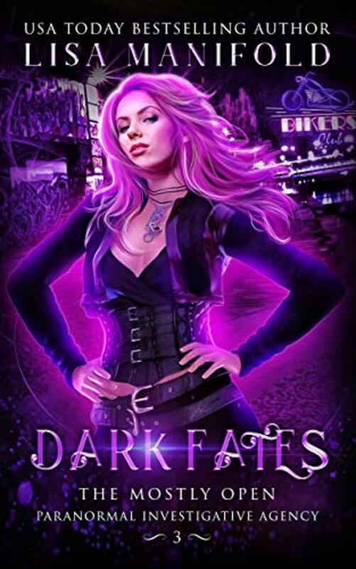 Book cover for "Dark Fates" by Lisa Manifold