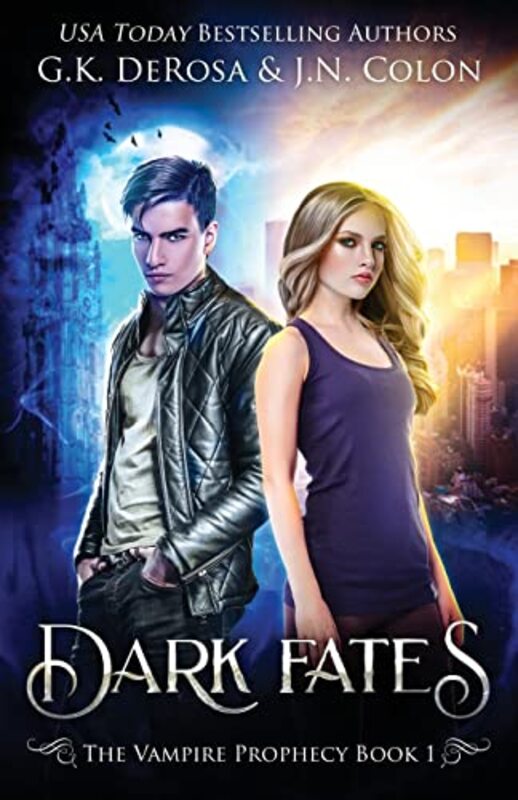 Book cover for "Dark Fates" by GK DeRosa