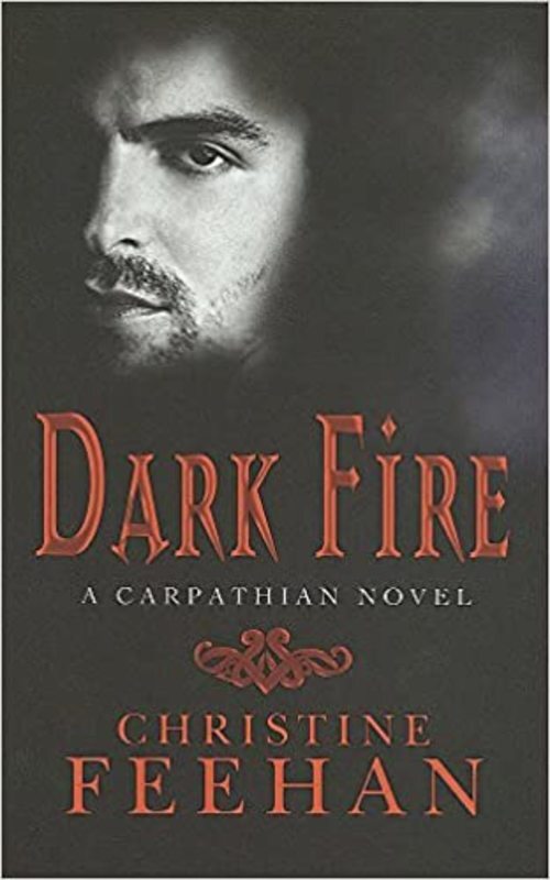 Book cover for "Dark Fire" by Christine Feehan
