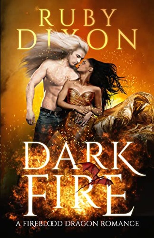Book cover for "Dark Fire" by Ruby Dixon
