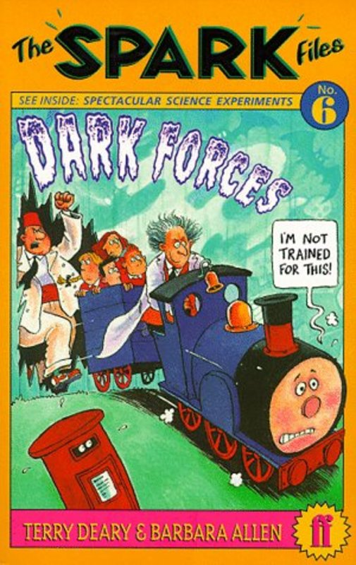Book cover for "Dark Forces" by Terry Deary