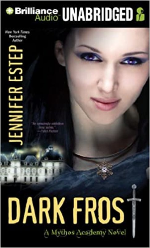 Book cover for "Dark Frost" by Jennifer Estep