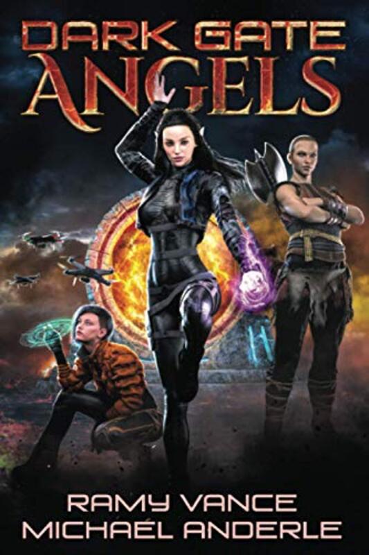 Book cover for "Dark Gate Angels" by RE Vance