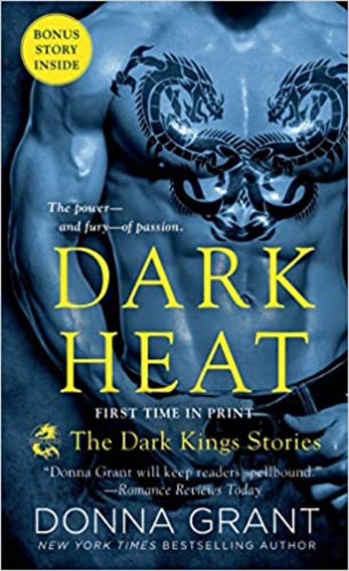Book cover for "Dark Heat" by Donna Grant