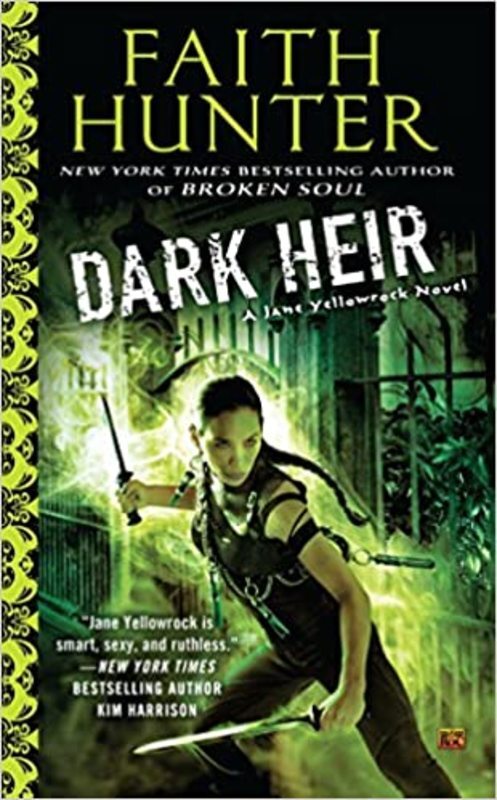 Book cover for "Dark Heir" by Faith Hunter