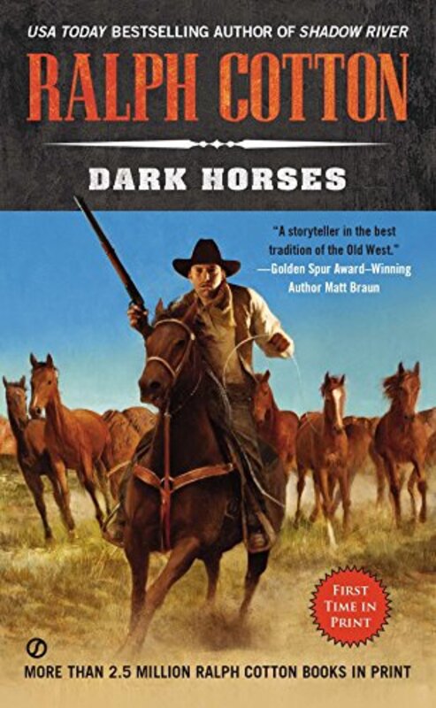 Book cover for "Dark Horses" by Ralph Cotton
