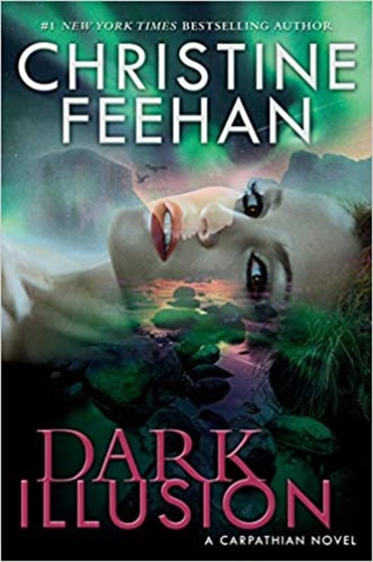 Book cover for "Dark Illusion" by Christine Feehan