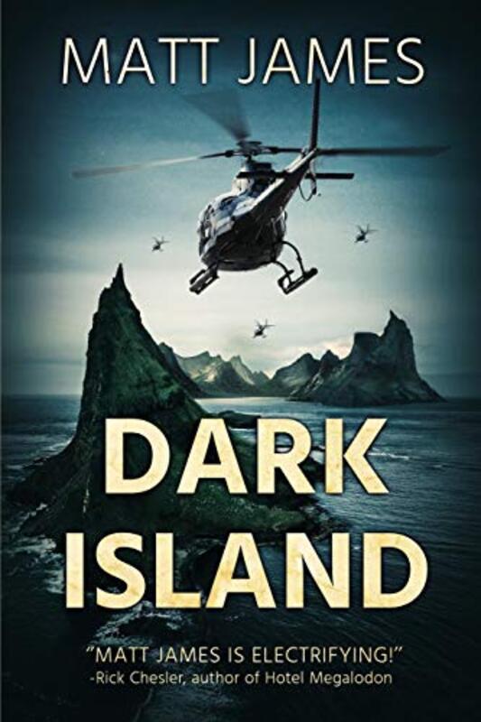 Book cover for "Dark Island" by Matthew James