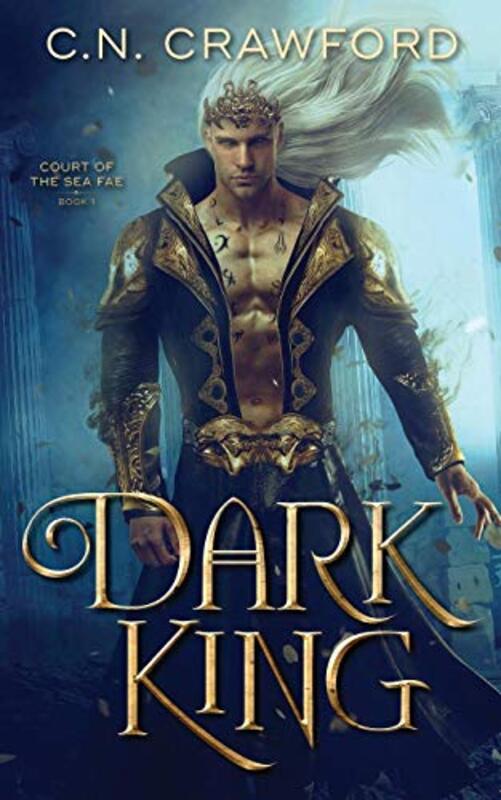 Book cover for "Dark King" by CN Crawford