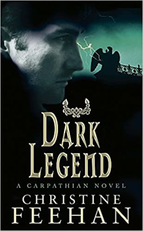 Book cover for "Dark Legend" by Christine Feehan