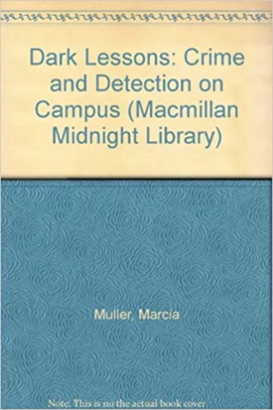 Book cover for "Dark Lessons" by Marcia Muller