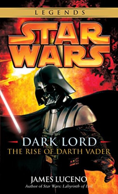 Book cover for "Dark Lord: The Rise of Darth Vader" by Troy Denning