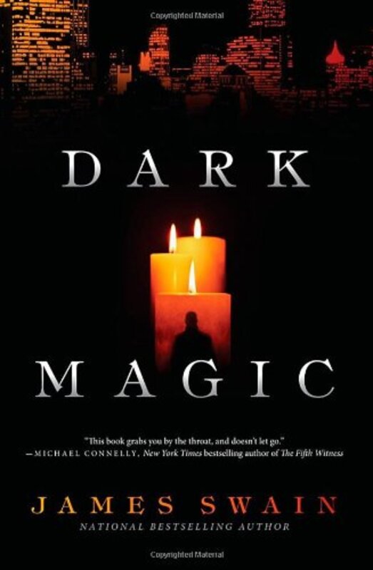 Book cover for "Dark Magic" by James Swain