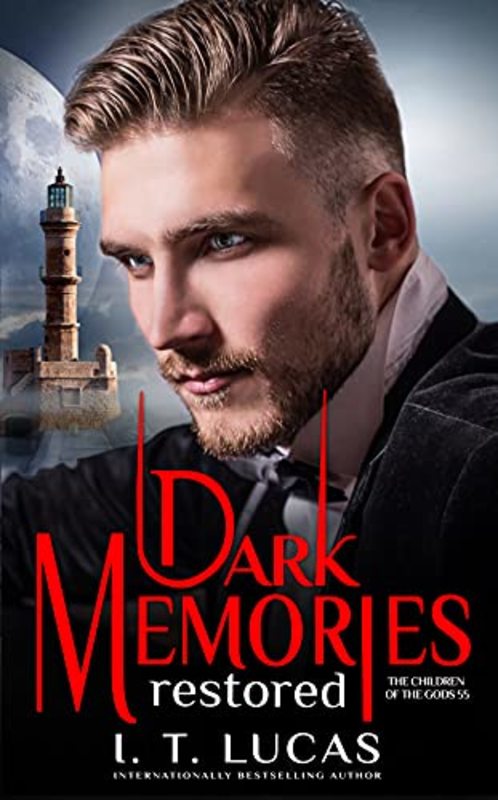 Book cover for "Dark Memories Restored" by I T Lucas