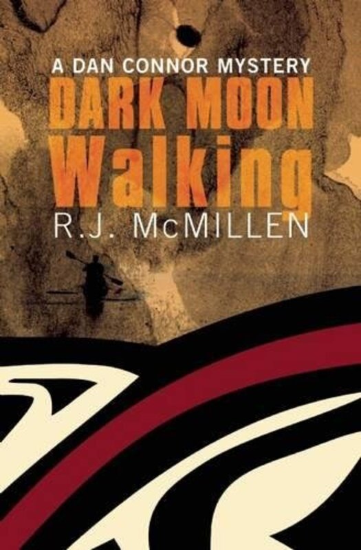 Book cover for "Dark Moon Walking" by RJ McMillen