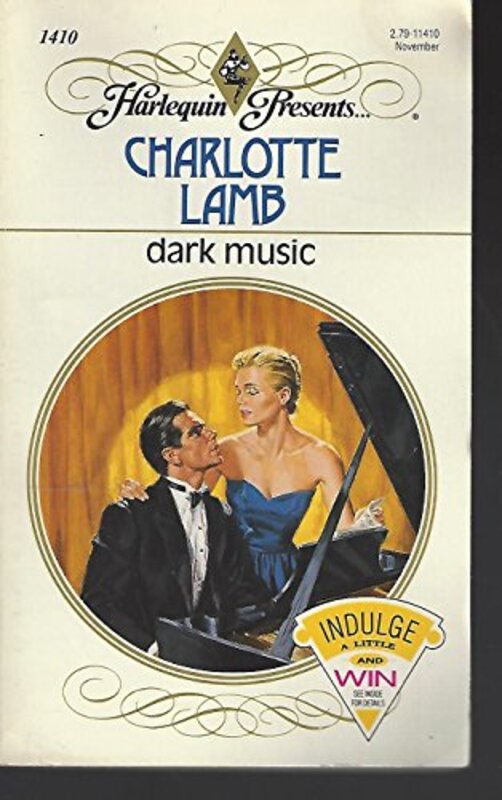 Book cover for "Dark Music" by Charlotte Lamb
