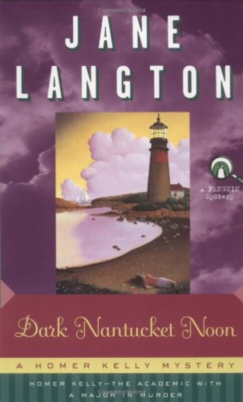 Book cover for "Dark Nantucket Noon" by Jane Langton