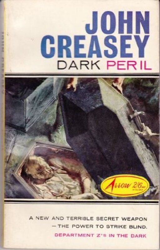 Book cover for "Dark Peril" by John Creasey