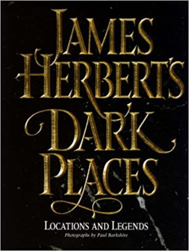 Book cover for "James Herbert's Dark Places" by James Herbert