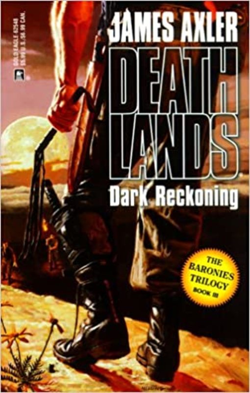 Book cover for "Dark Reckoning" by James Axler