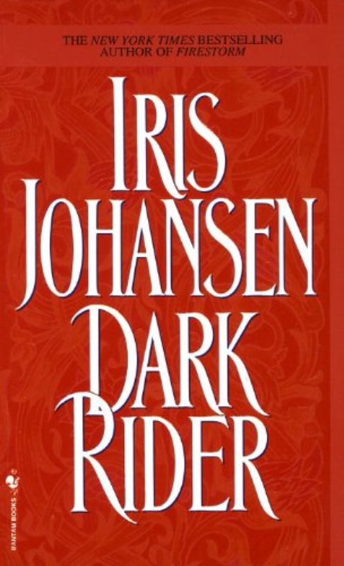 Book cover for "Dark Rider" by Iris Johansen
