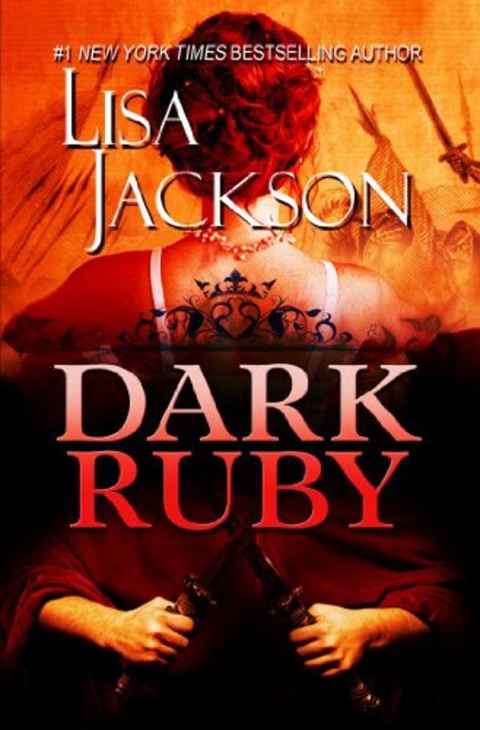 Book cover for "Dark Ruby" by Lisa Jackson