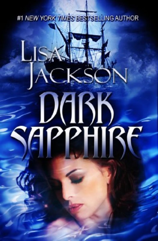 Book cover for "Dark Sapphire" by Lisa Jackson