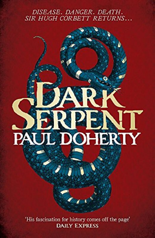 Book cover for "Dark Serpent" by Paul Doherty