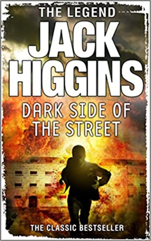 Book cover for "Dark Side of the Street" by Jack Higgins