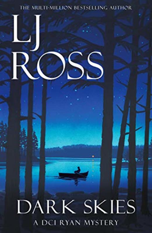 Book cover for "Dark Skies" by LJ Ross