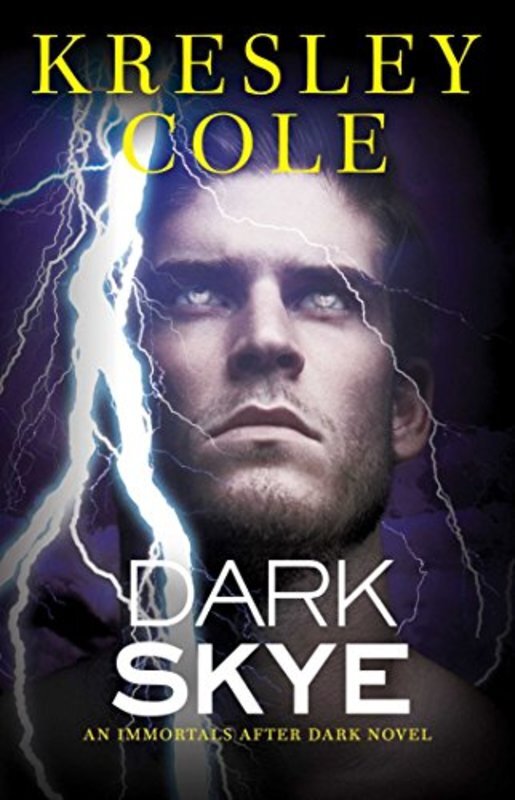 Book cover for "Dark Skye" by Kresley Cole