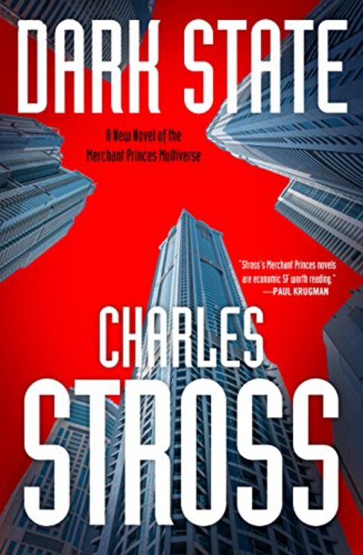Book cover for "Dark State" by Charles Stross