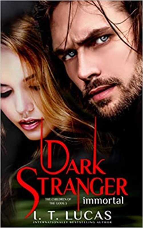 Book cover for "Dark Stranger Immortal" by I T Lucas