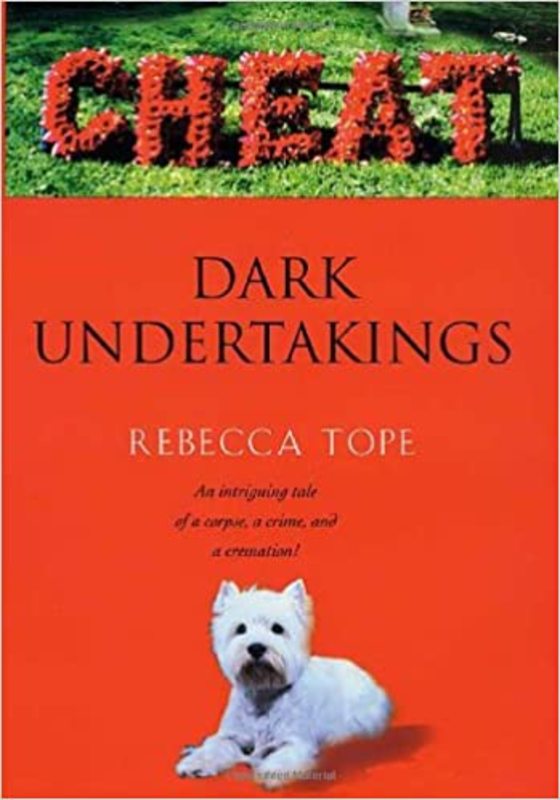 Book cover for "Dark Undertakings" by Rebecca Tope