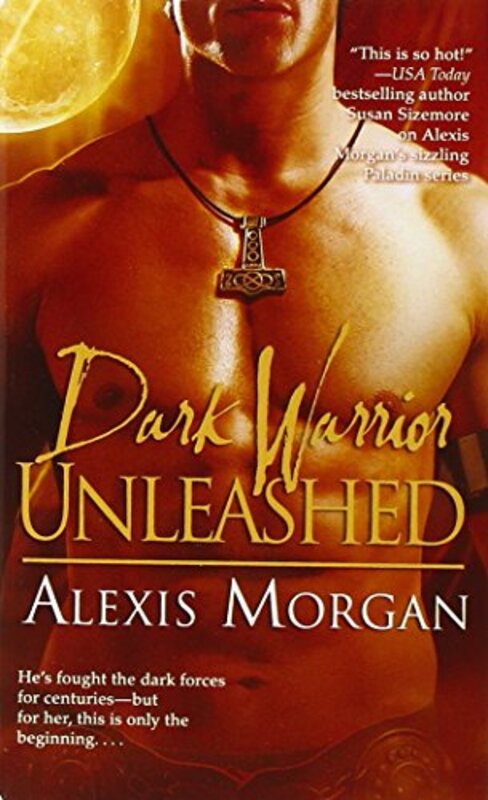 Book cover for "Dark Warrior Unleashed" by Alexis Morgan