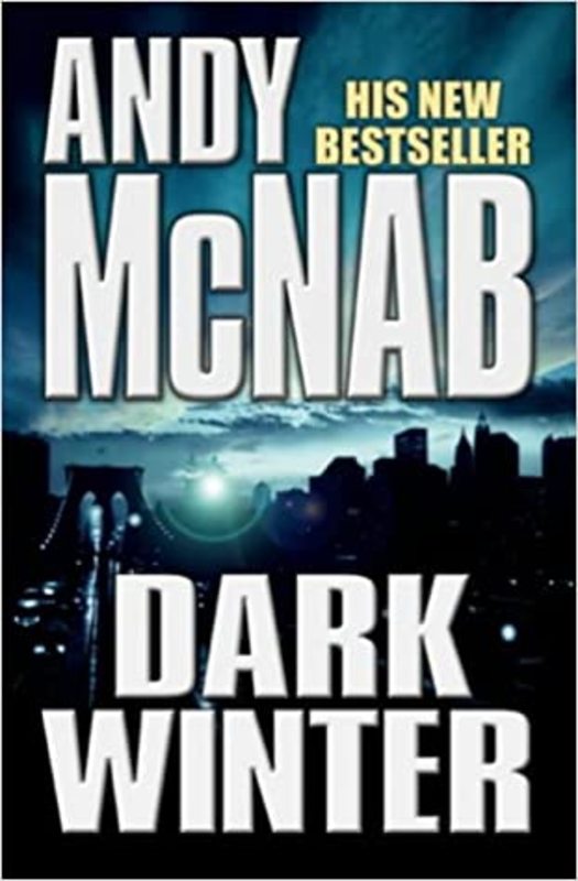 Book cover for "Dark Winter" by Andy McNab