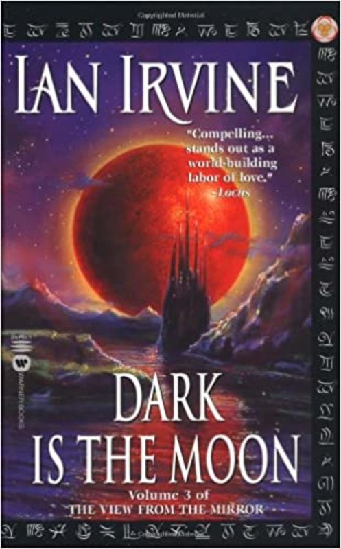 Book cover for "Dark is the Moon" by Ian Irvine