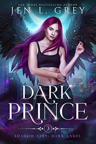 Book cover for "Dark Prince" by Jen L Grey