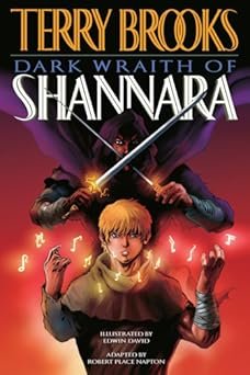 Book cover for "Dark Wraith of Shannara" by Terry Brooks