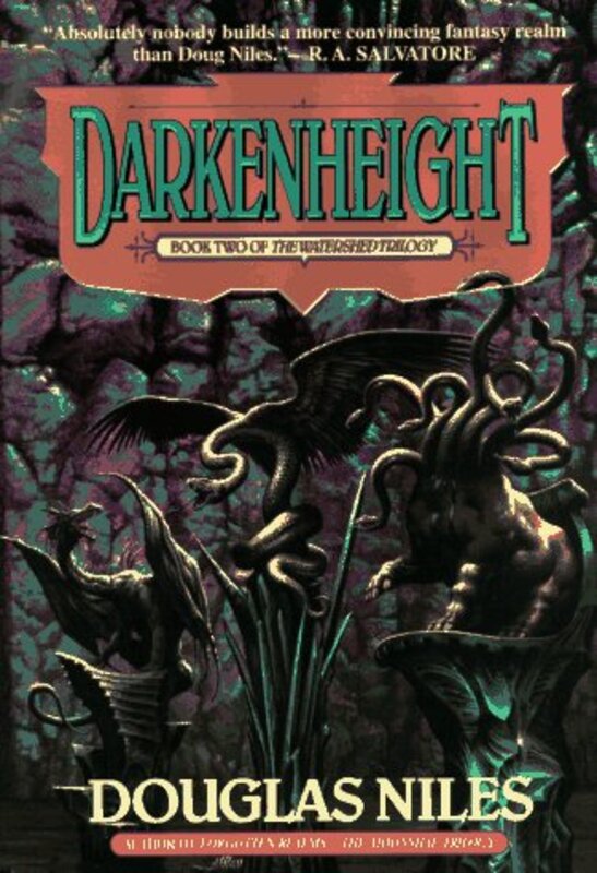 Book cover for "Darkenheight" by Douglas Niles
